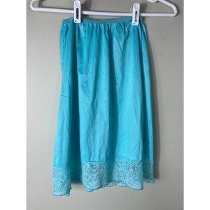 Vassarette half slip Blue vintage